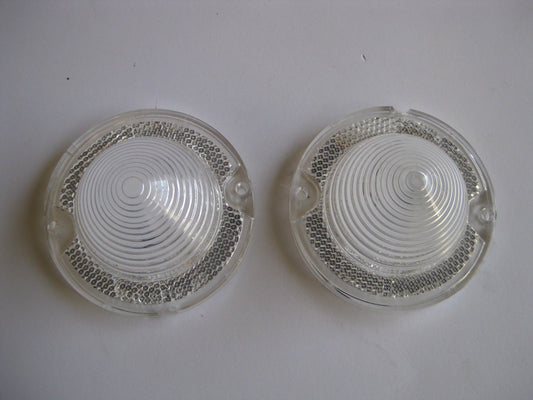 1958 58 CHEV REVERSE LIGHT LENSES NEW CHEVY CHEVROLET BACK UP0
