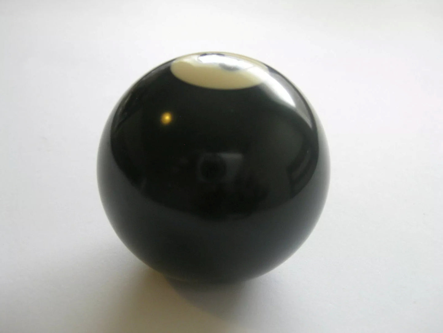 Genuine Black 8 Ball Gear Shift Knob Regulation 2 1/4"