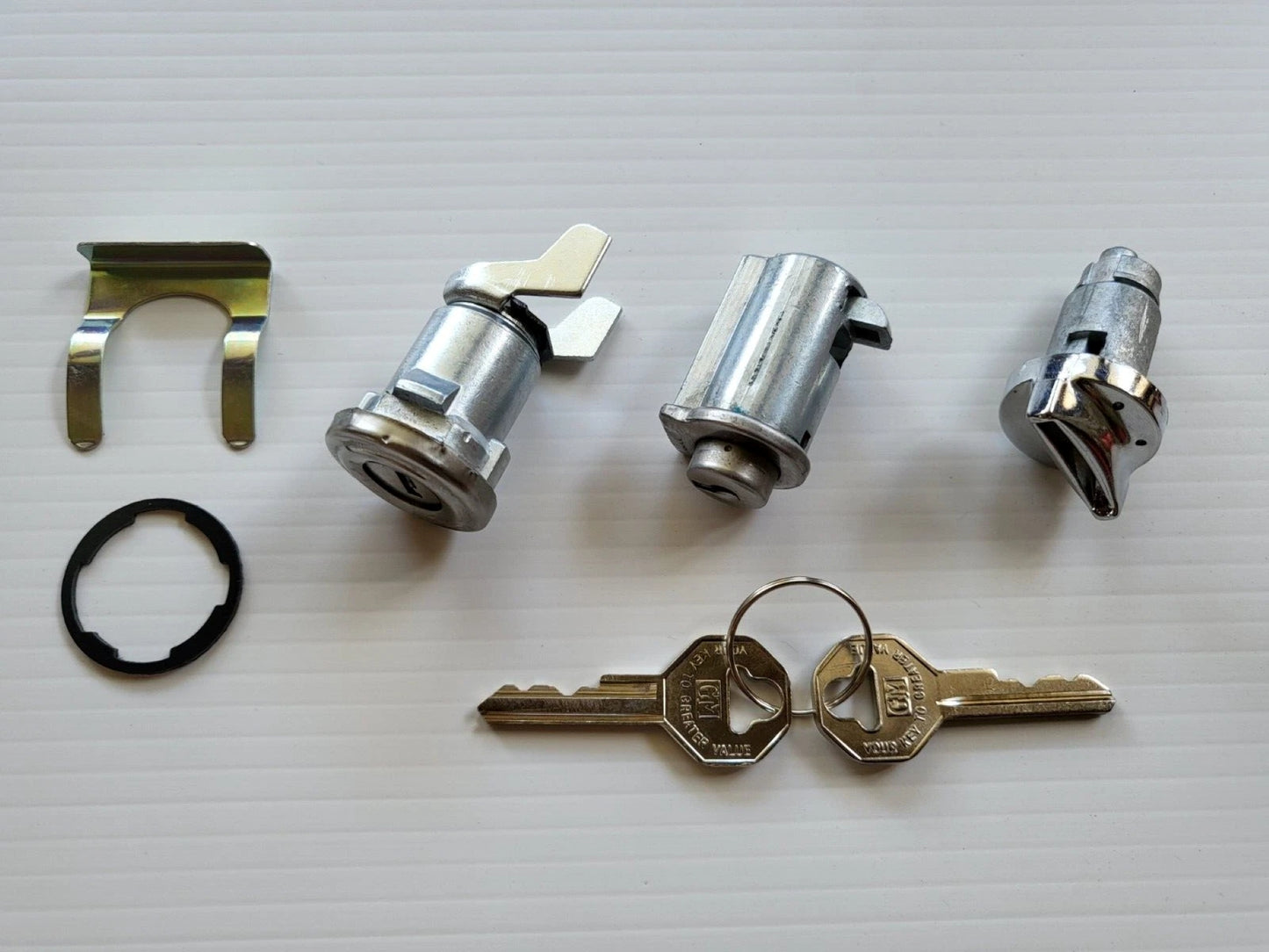 Holden Locks FE FC FB EK EJ EH HD HR Ignition One Door Glove Box Ribbed Caps