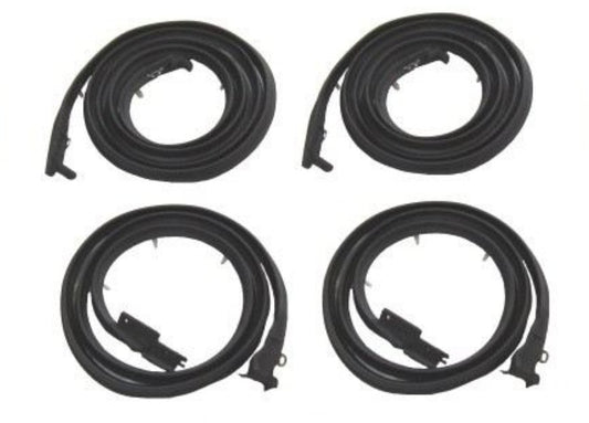 56-57 Chev 4 Door Hardtop Door Seal Set