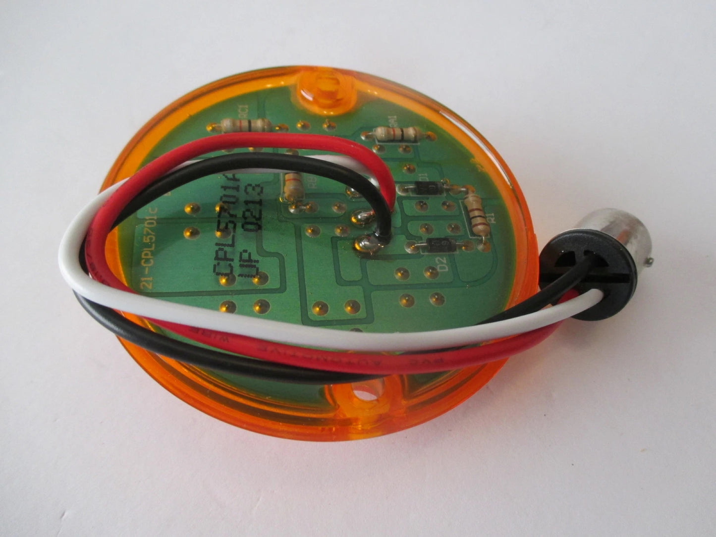 1957 Chevrolet 9 LED Amber Park Light Lenses