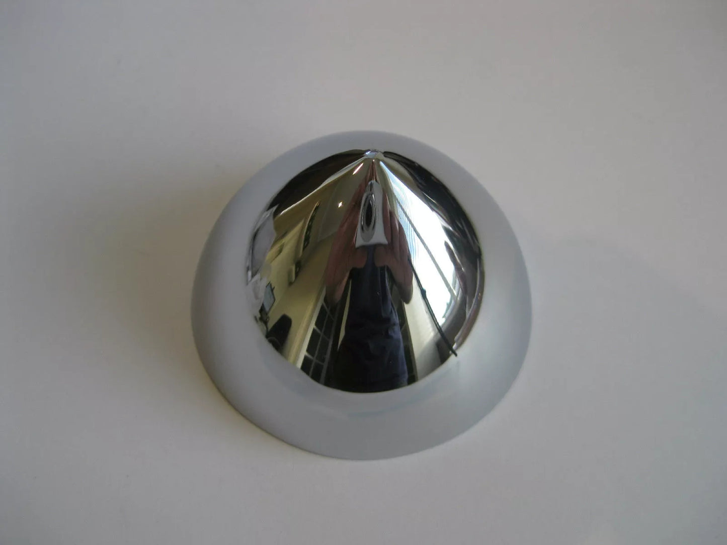 Bolt On Chrome Bullet 2 1/2" X 1 3/4"