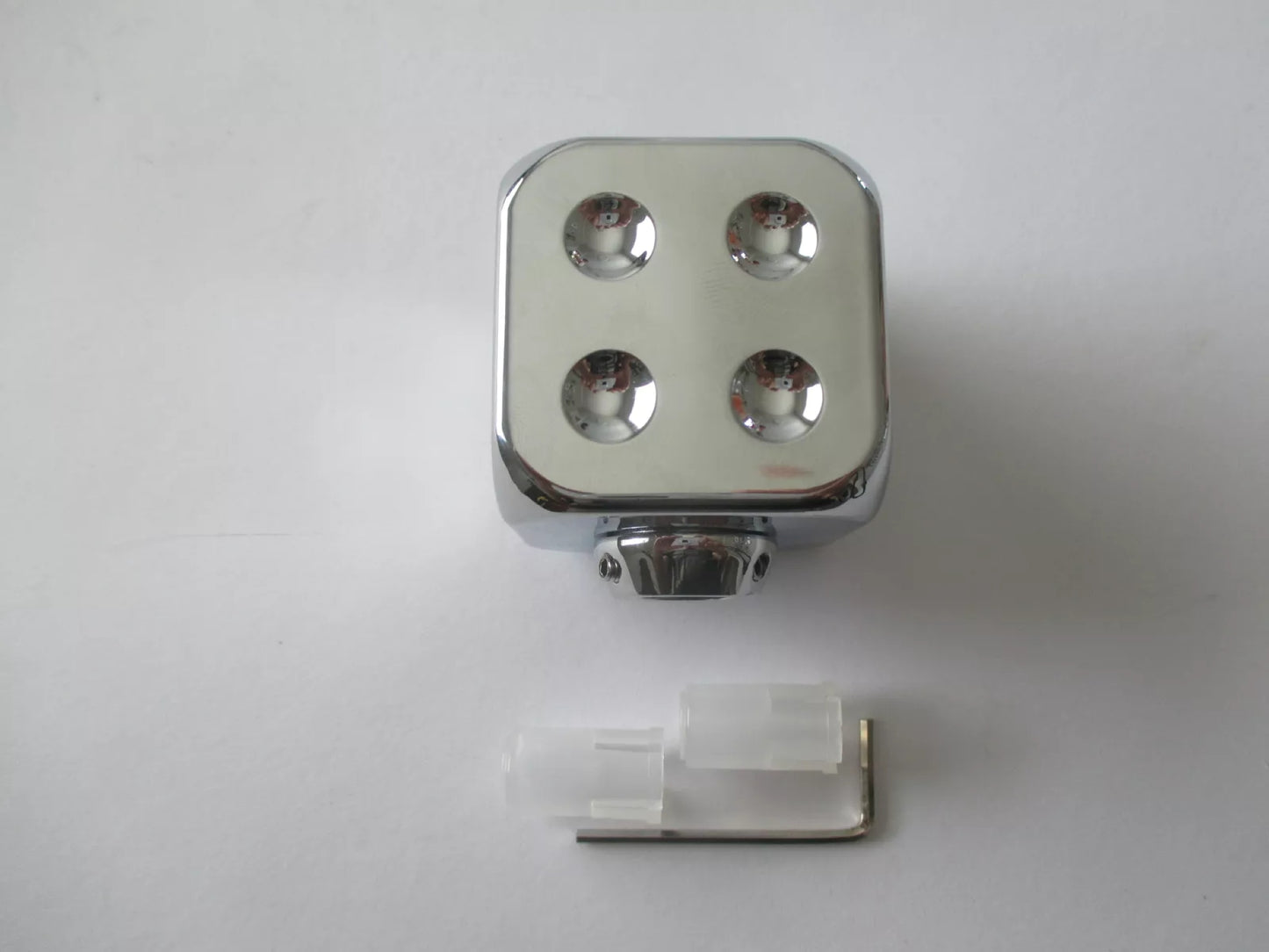 Chrome Dice Gear Shifter Knob 50 mm