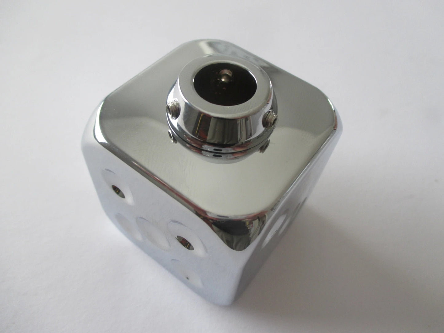 Chrome Dice Gear Shifter Knob 50 mm