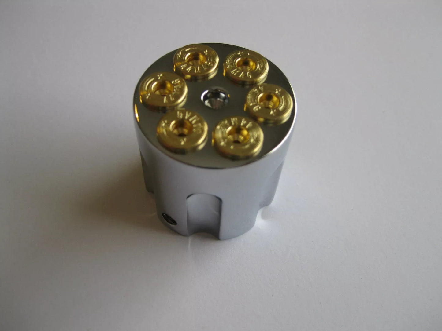 Chrome Gun Barrel Dash Knob