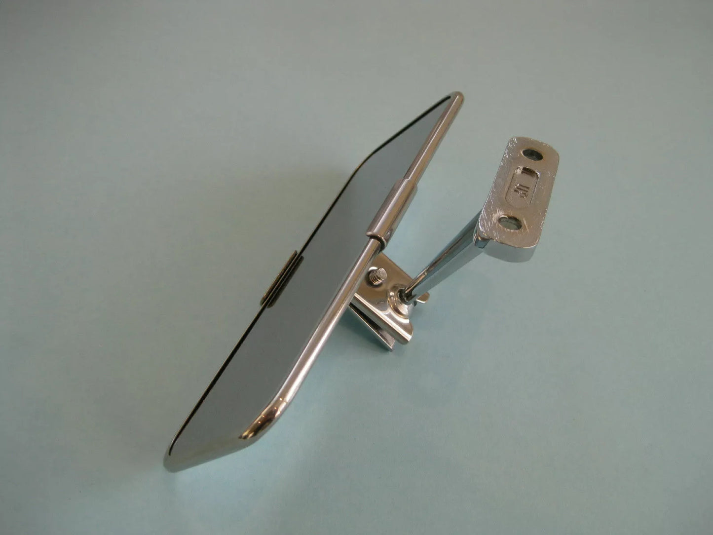 Interior Chrome Rearview Mirror 2.5" X 6" Hotrod Ratrod Chev Holden Ford