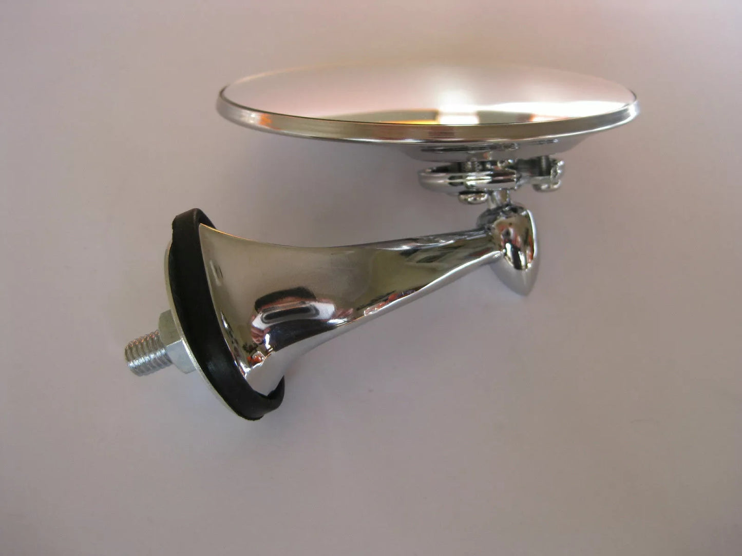 Pair of 4" Chrome Guard or Door Mount Mirrors