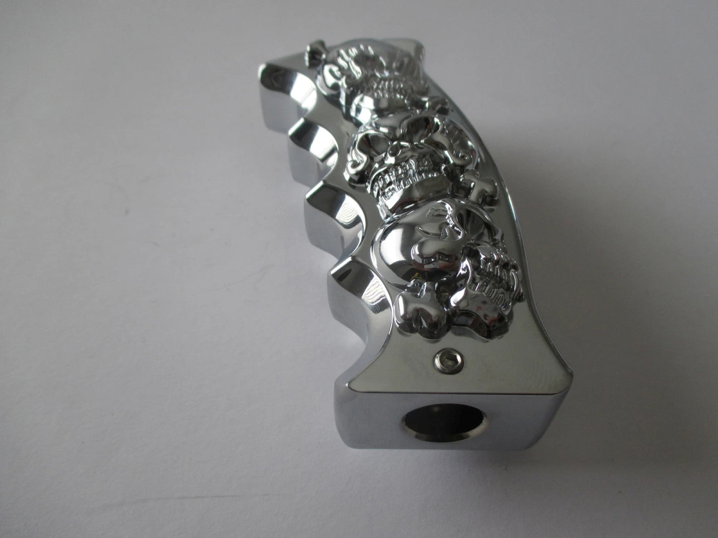 Chrome Skull Pistol Grip Gear Shift Knob