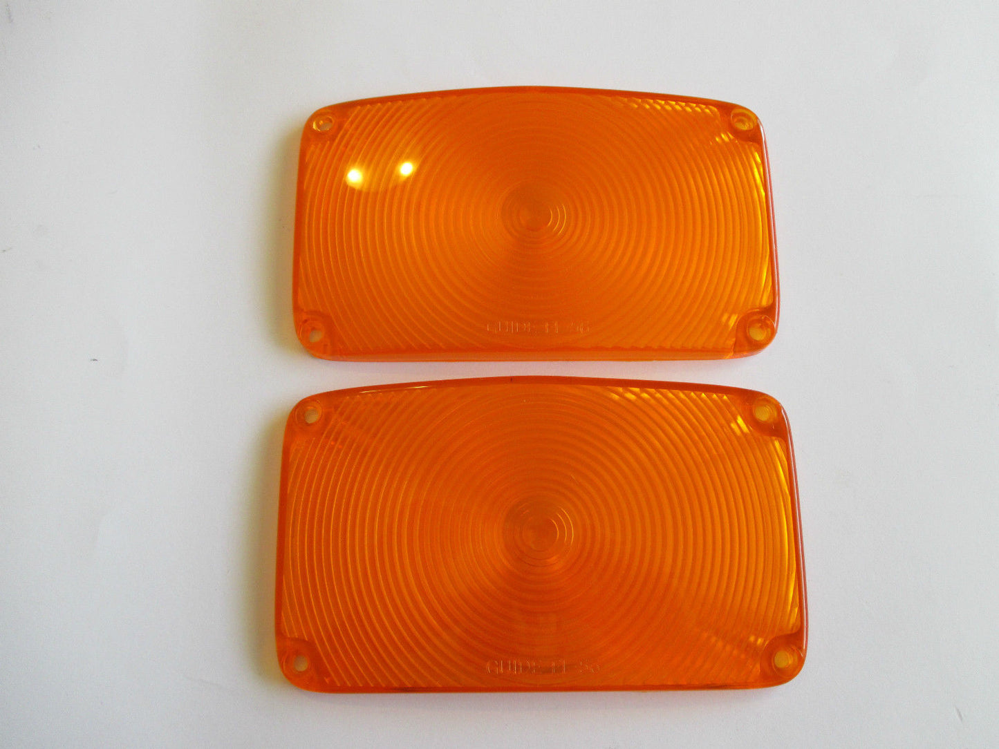1956 Chev Amber Light Lenses