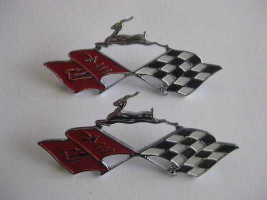 61 Chev Impala Badge