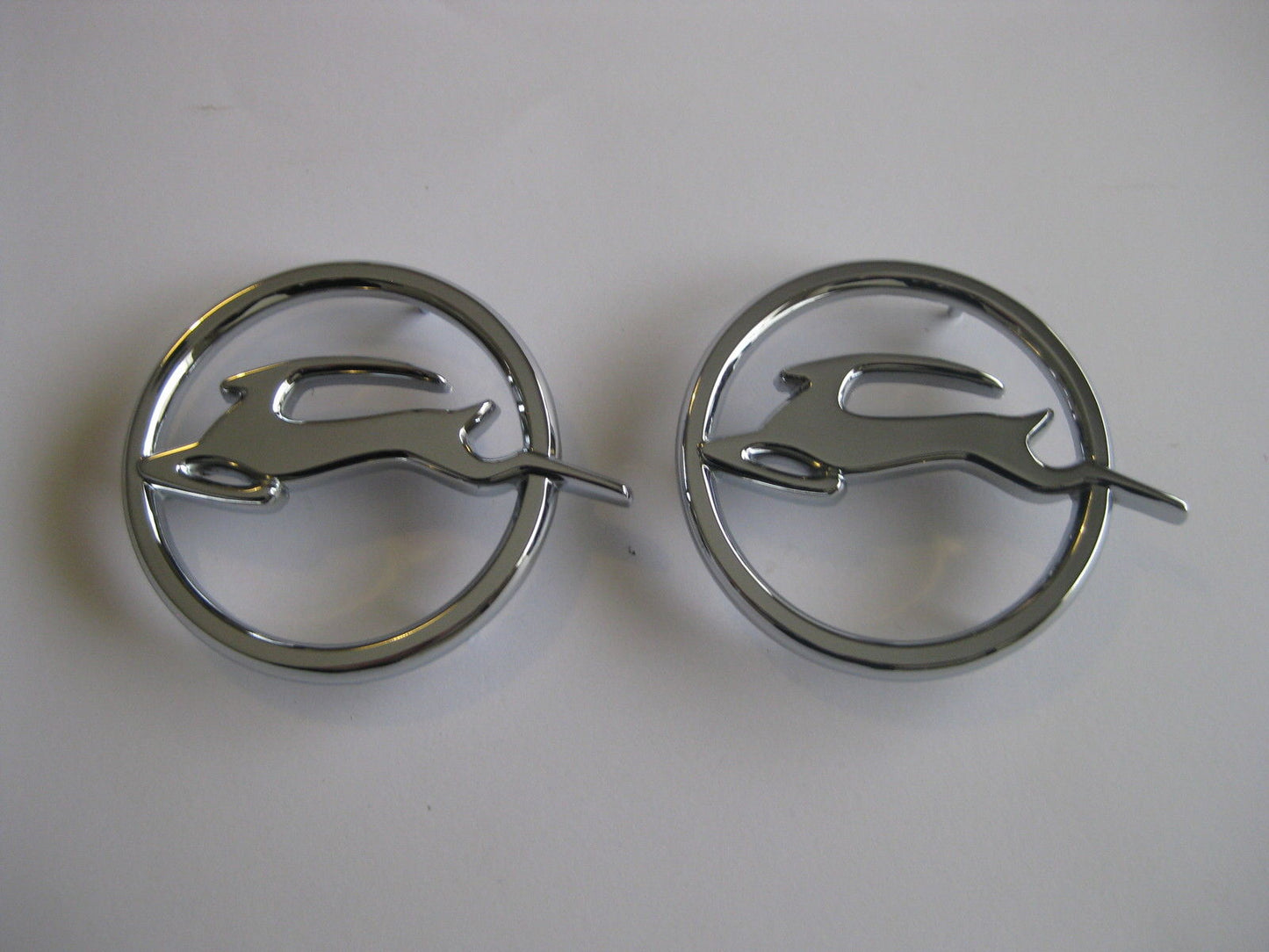 63 Chev  Impala Rear Quarter Badges