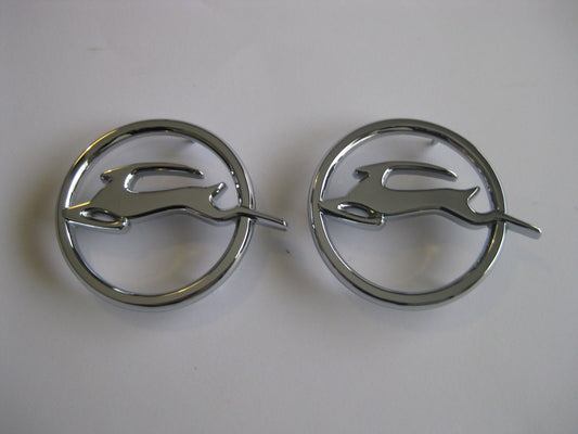 63 Chev  Impala Rear Quarter Badges