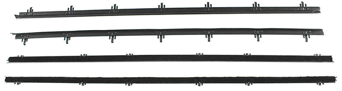 66-67 Chev El Camino Window Felt Weatherstrips