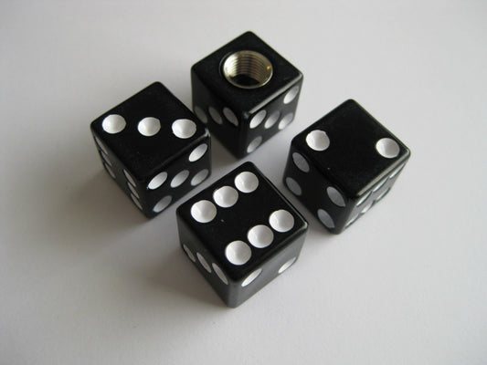 Black Dice Valve Caps