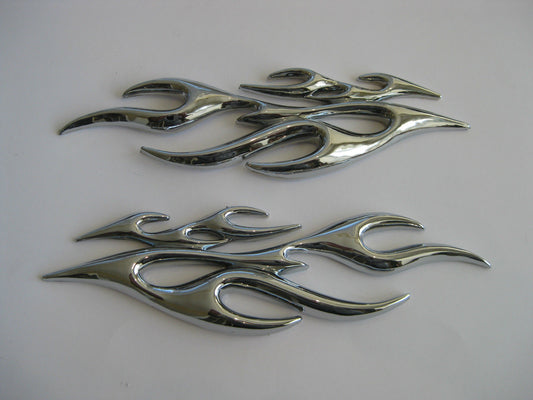 Chrome Flames 3D Accents