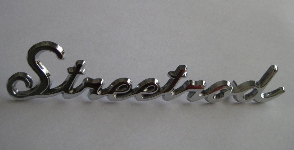 Chrome Streetrod Badge