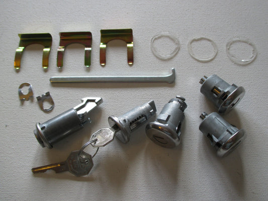 66 Chev Ignition, door, glove box and boot locks