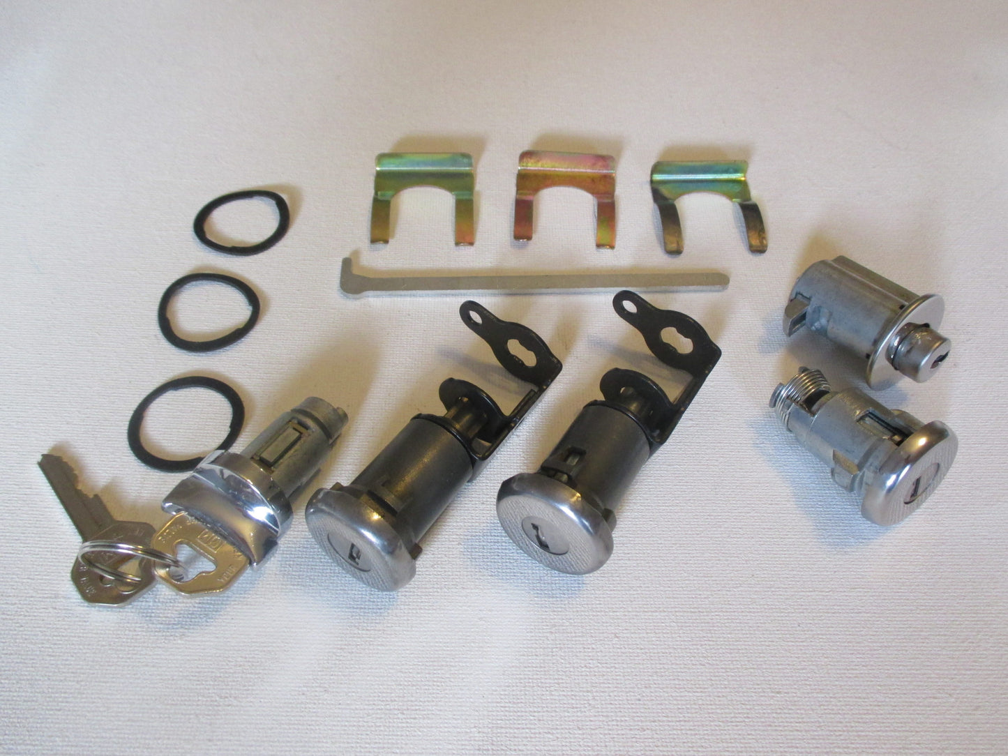 60 Chev Ignition, door, glove box  and boot locks