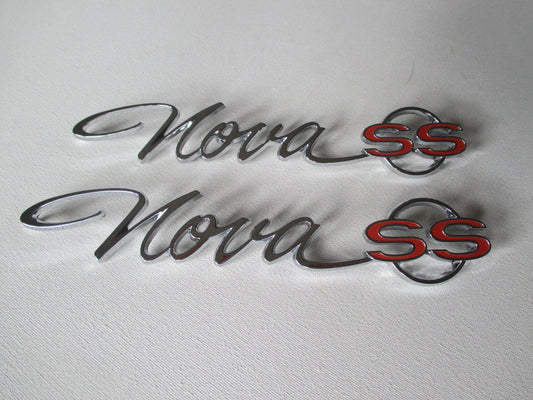 65 Chev Nova SS Badges