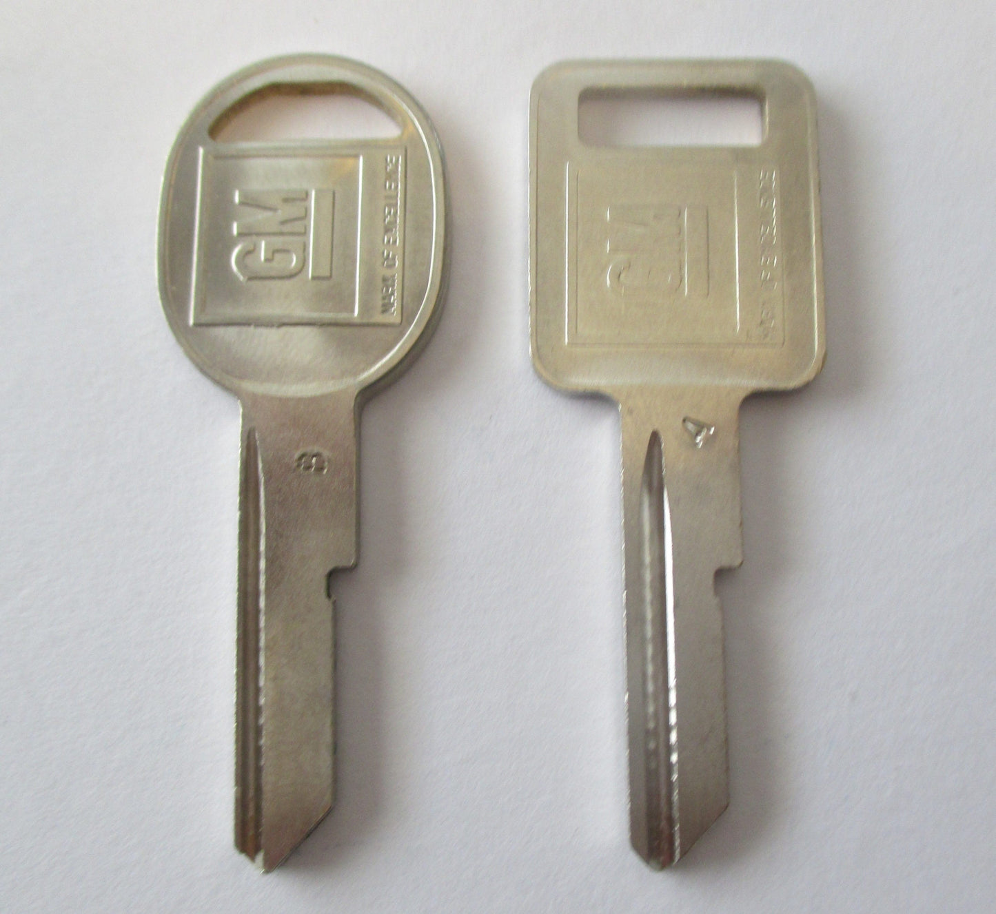 GM Key Blanks 67 71 75 79