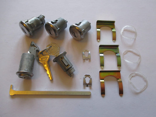 65 Chev Ignition, door, glove box and boot locks