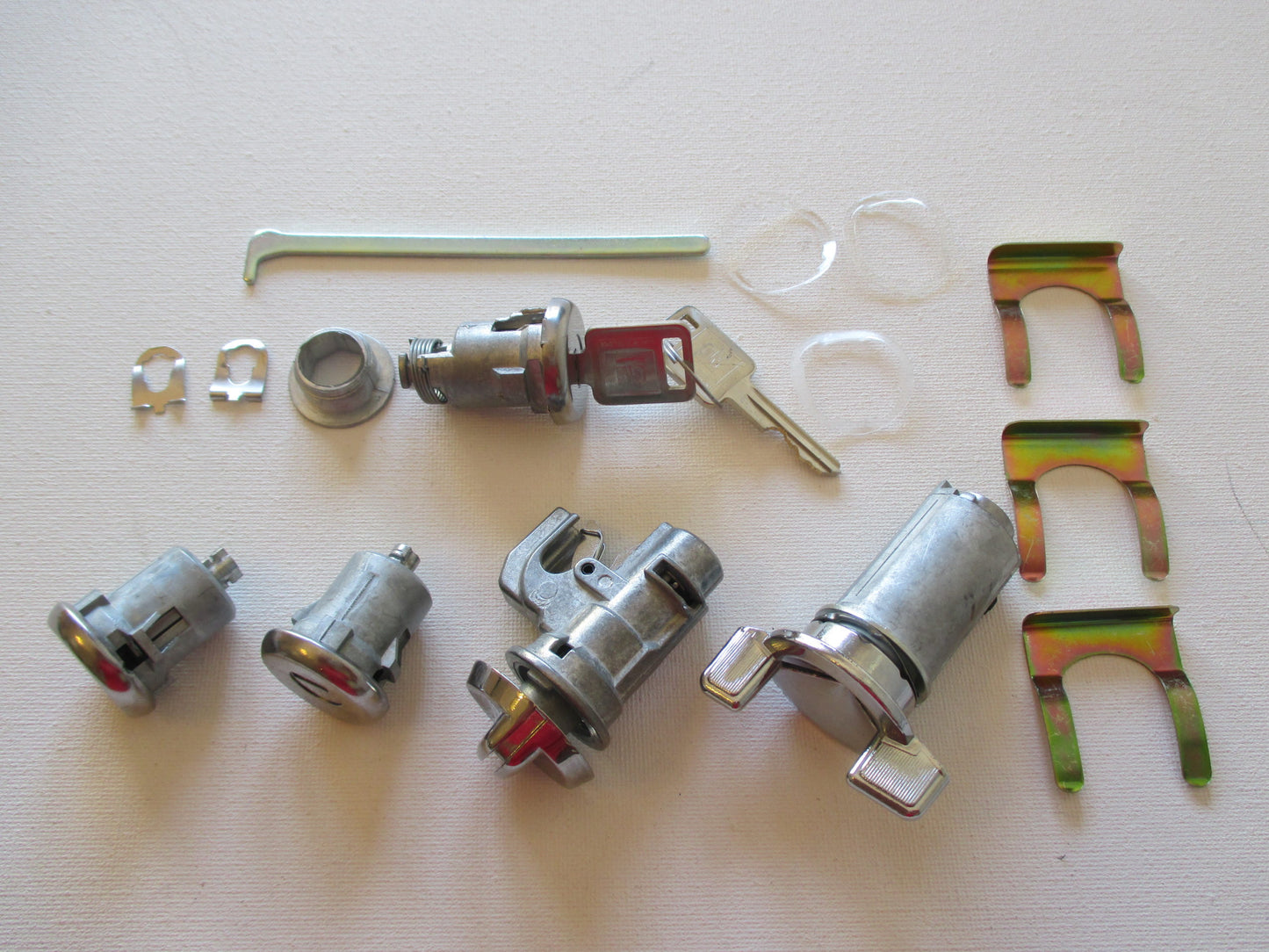 70-77 Chevelle Ignition, door, glove box and boot locks