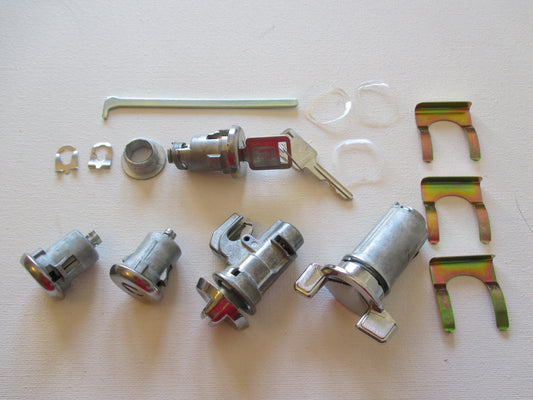 70-77 Chevelle Ignition, door, glove box and boot locks