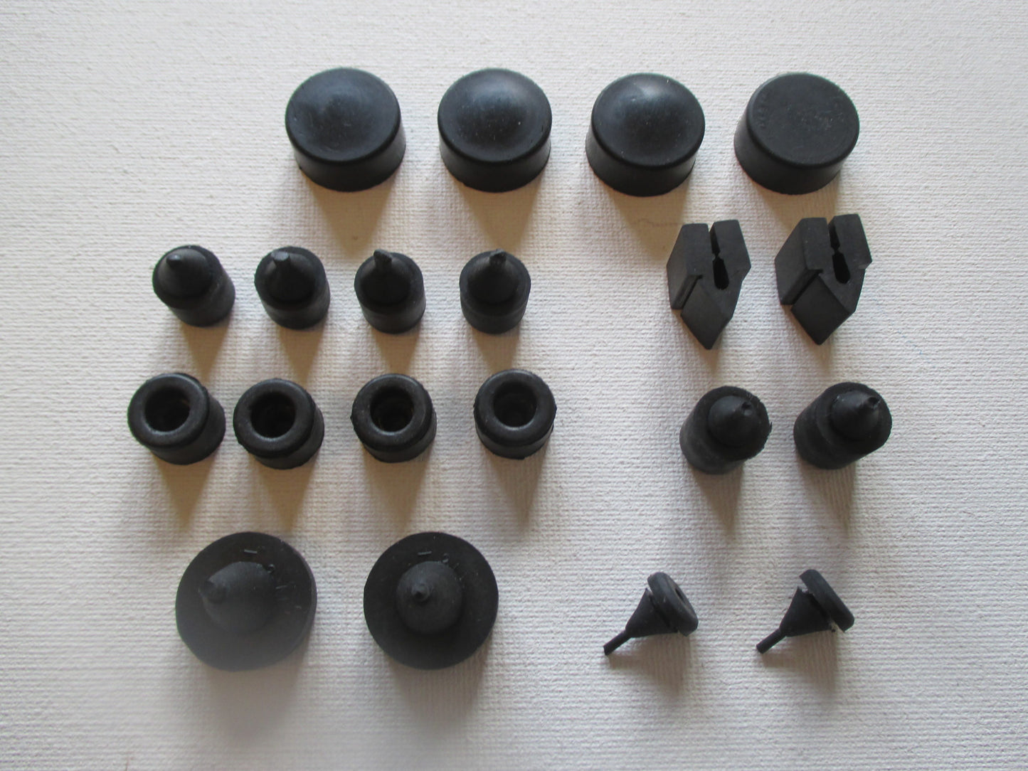 55-56 Chev Sedan Rubber Bumper Kit
