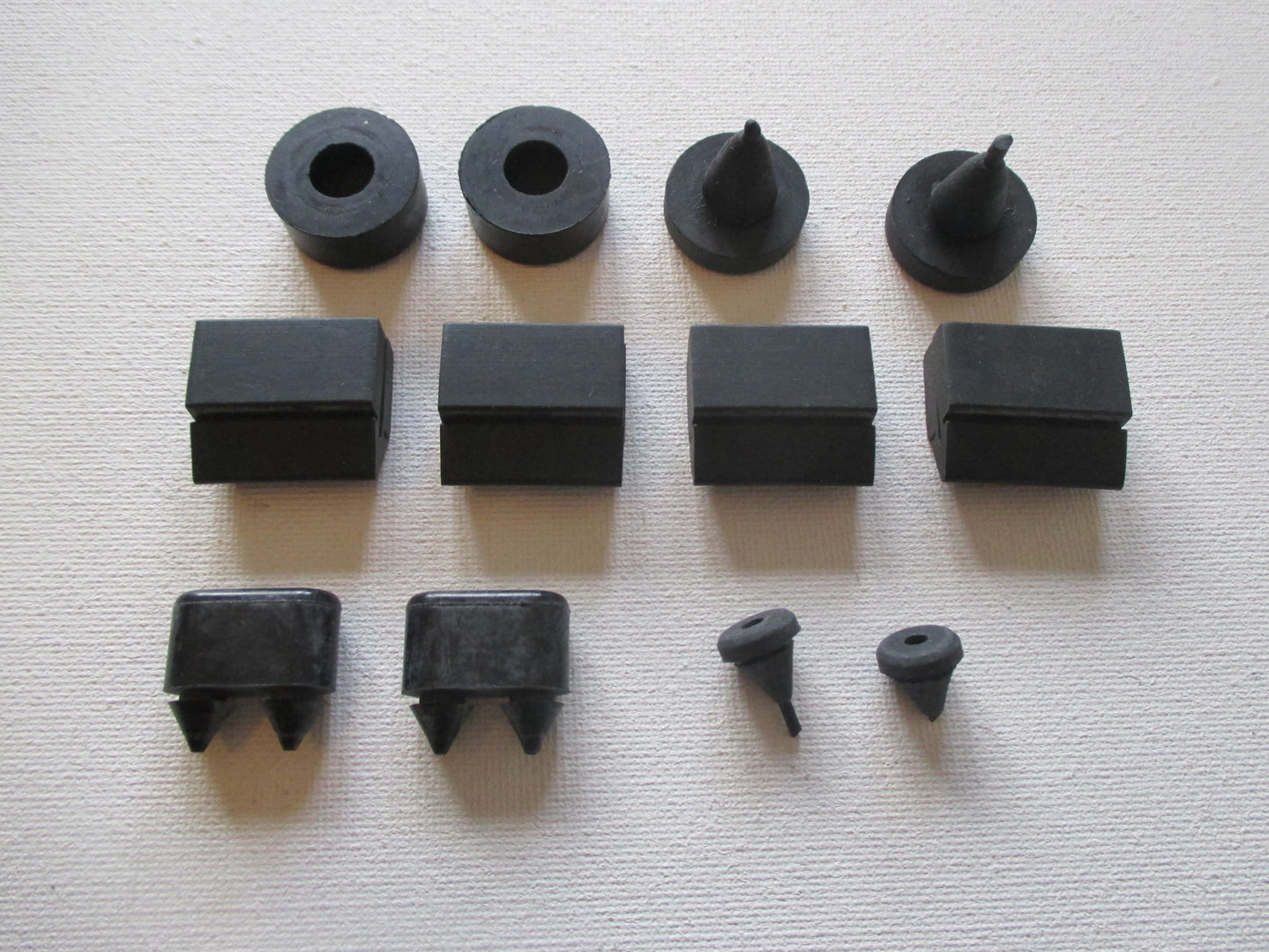 57 Chev 4 Door Hardtop Rubber Bumper Kit