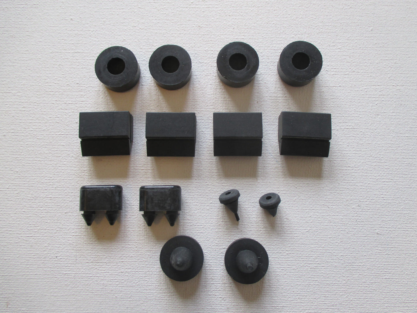 56 Chev 4 Door Hardtop Rubber Bumper Kit