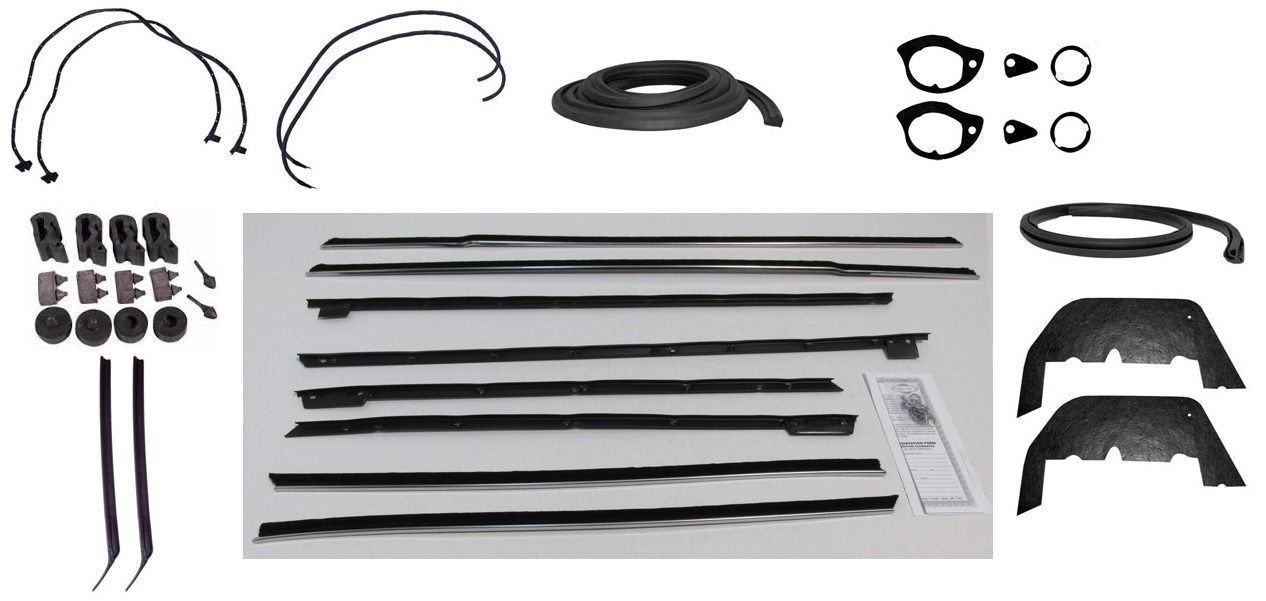 66 Chev Weatherstrip kit