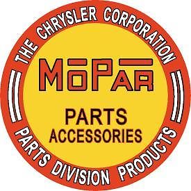 Mopar Parts Accesories Tin Sign