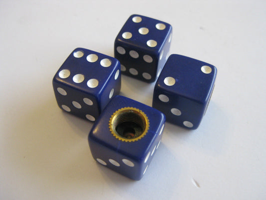 Purple Dice Valve Caps