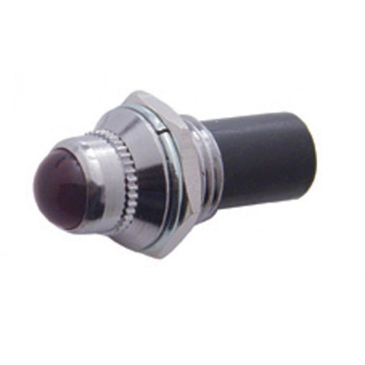 Red Mini Pilot Dash Indicator Light