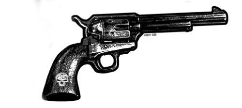 Revolver Sticker
