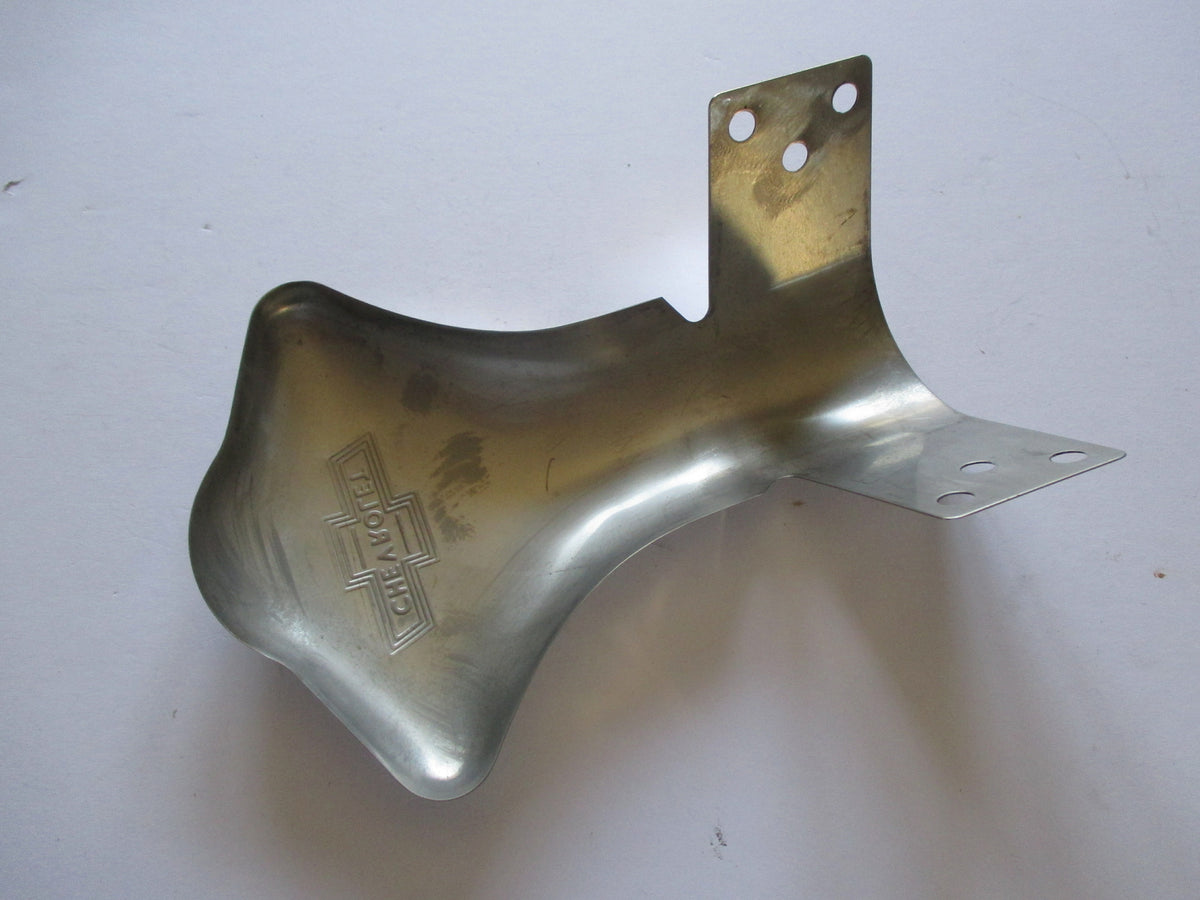 STAINLESS EXHAUST DEFLECTOR HOLDEN CHEV  IMPALA BELAIR CHEVROLET BOWTIE LOGO1