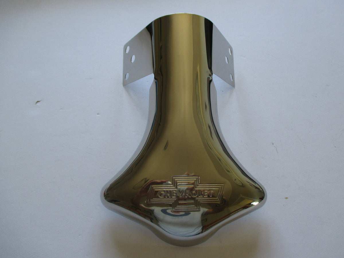 STAINLESS EXHAUST DEFLECTOR HOLDEN CHEV  IMPALA BELAIR CHEVROLET BOWTIE LOGO0