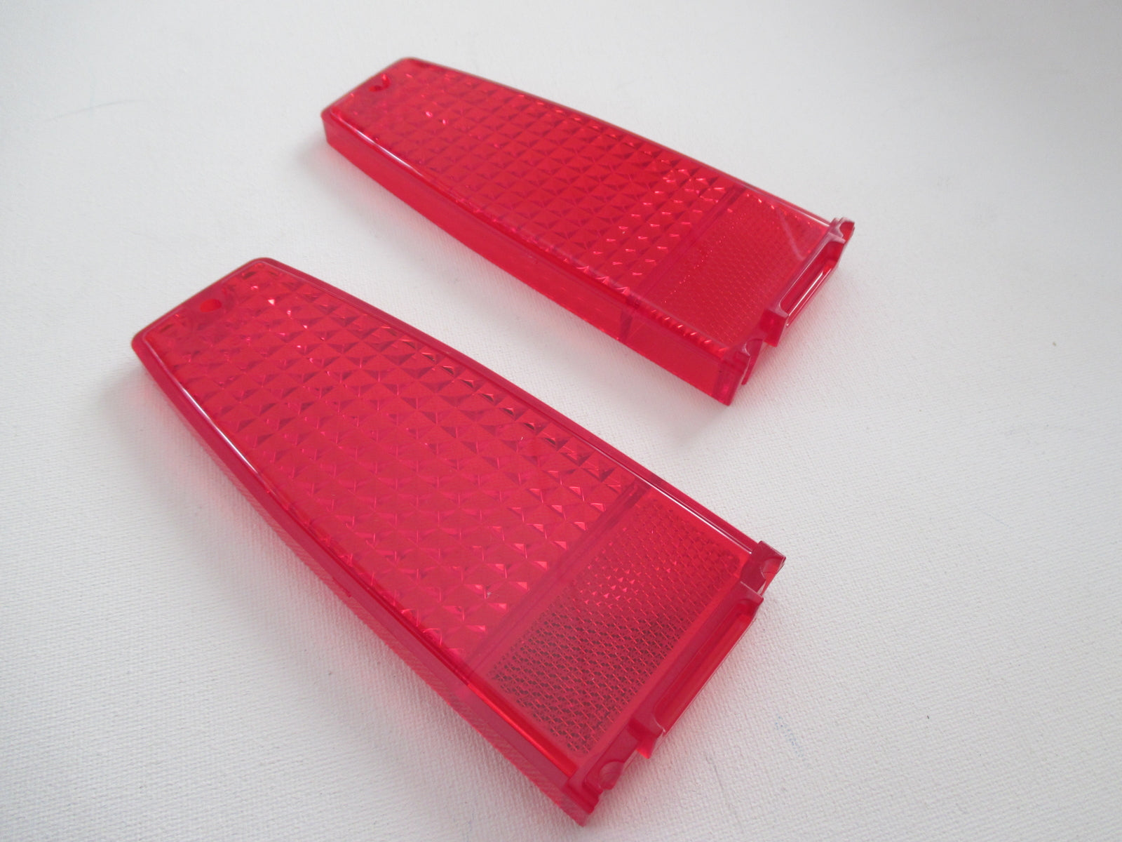 66 67 CHEV NOVA RED TAIL LIGHT LENSES NEW 1966 1967 CHEVY II LAMP1