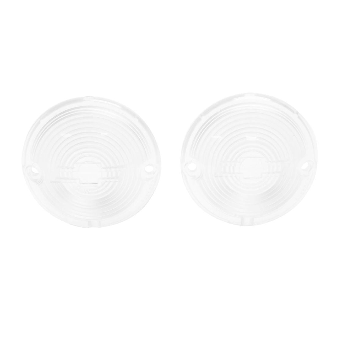 1957 57 CHEV CLEAR PARK LIGHT LENSES WITH BOWTIE NEW FRONT INDICATOR BELAIR 2100
