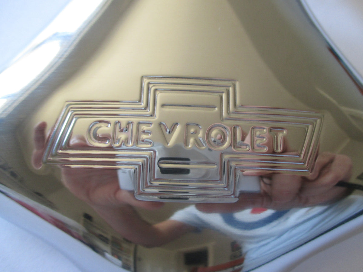 STAINLESS EXHAUST DEFLECTOR HOLDEN CHEV  IMPALA BELAIR CHEVROLET BOWTIE LOGO2