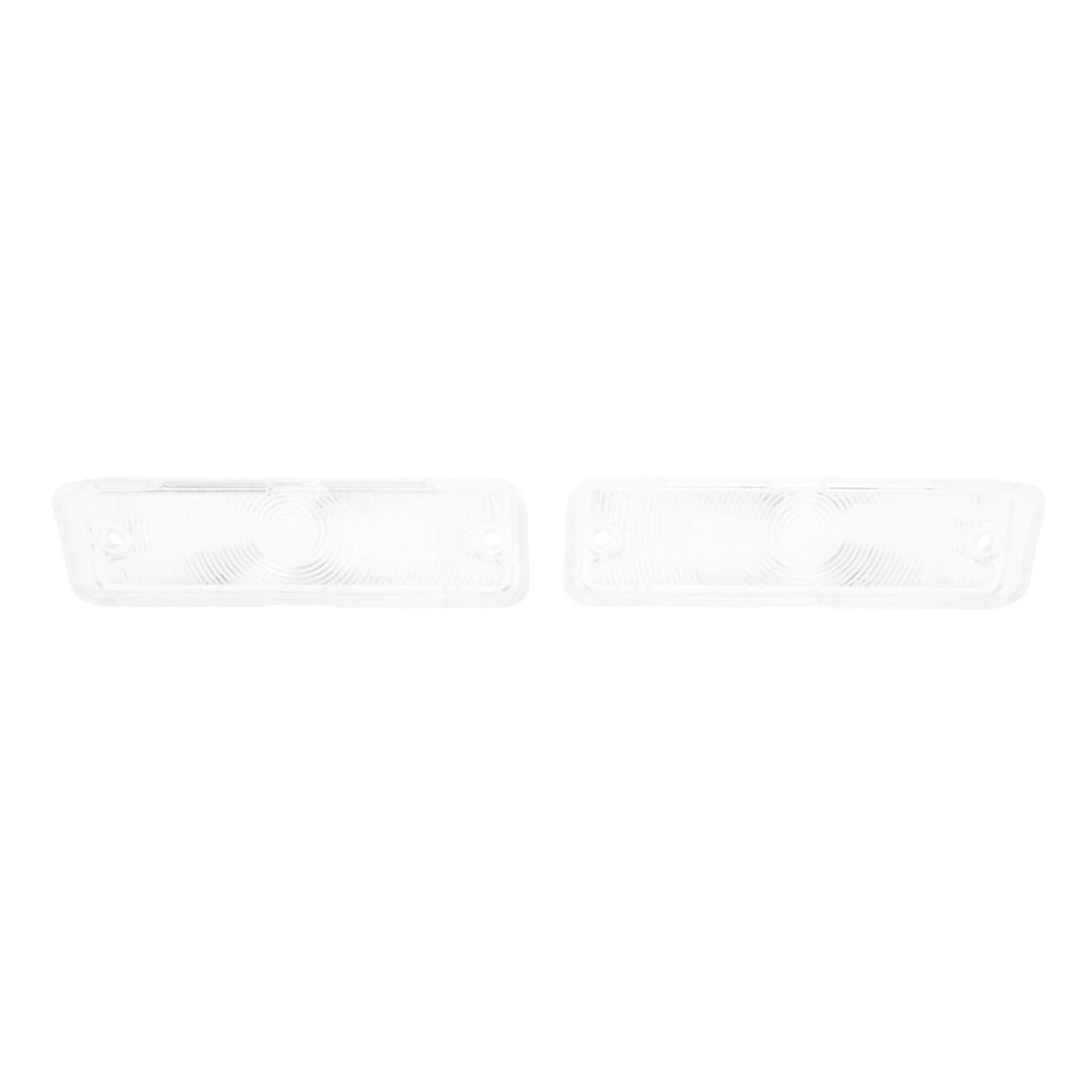 66-67 CHEV NOVA CLEAR FRONT PARK LIGHT LENSES NEW 1966 1967 CHEVY II INDICATOR0