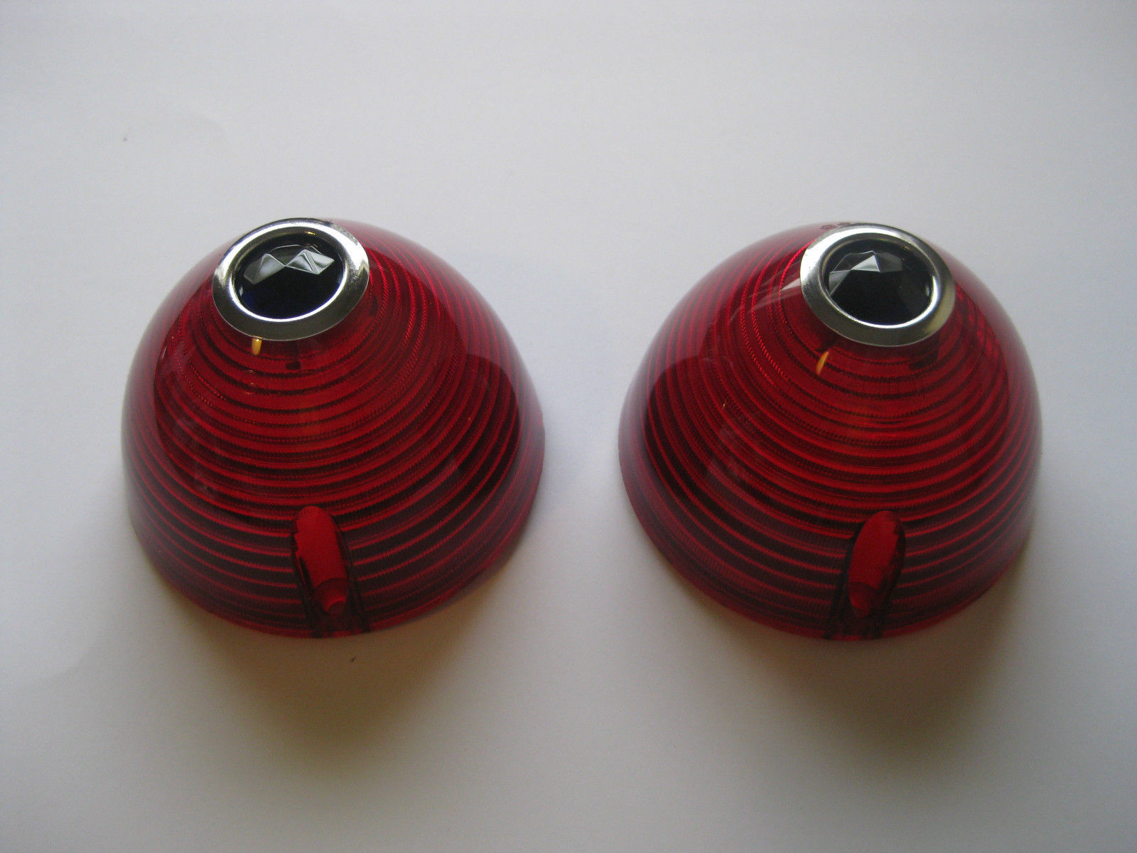 1956 56 CHEV TAIL LIGHT LENSES WITH BLUE DOTS NEW CHEVY CHEVROLET0