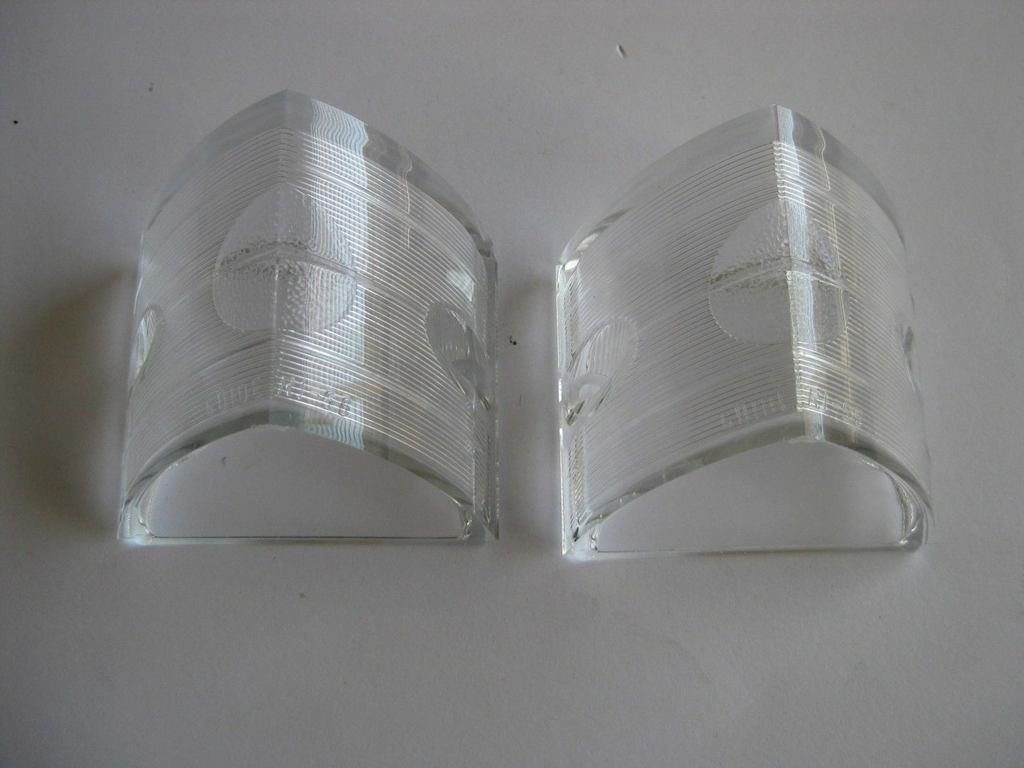 1956 56 CHEV REVERSE LIGHT LENSES NEW CHEVY CHEVROLET BACK UP0