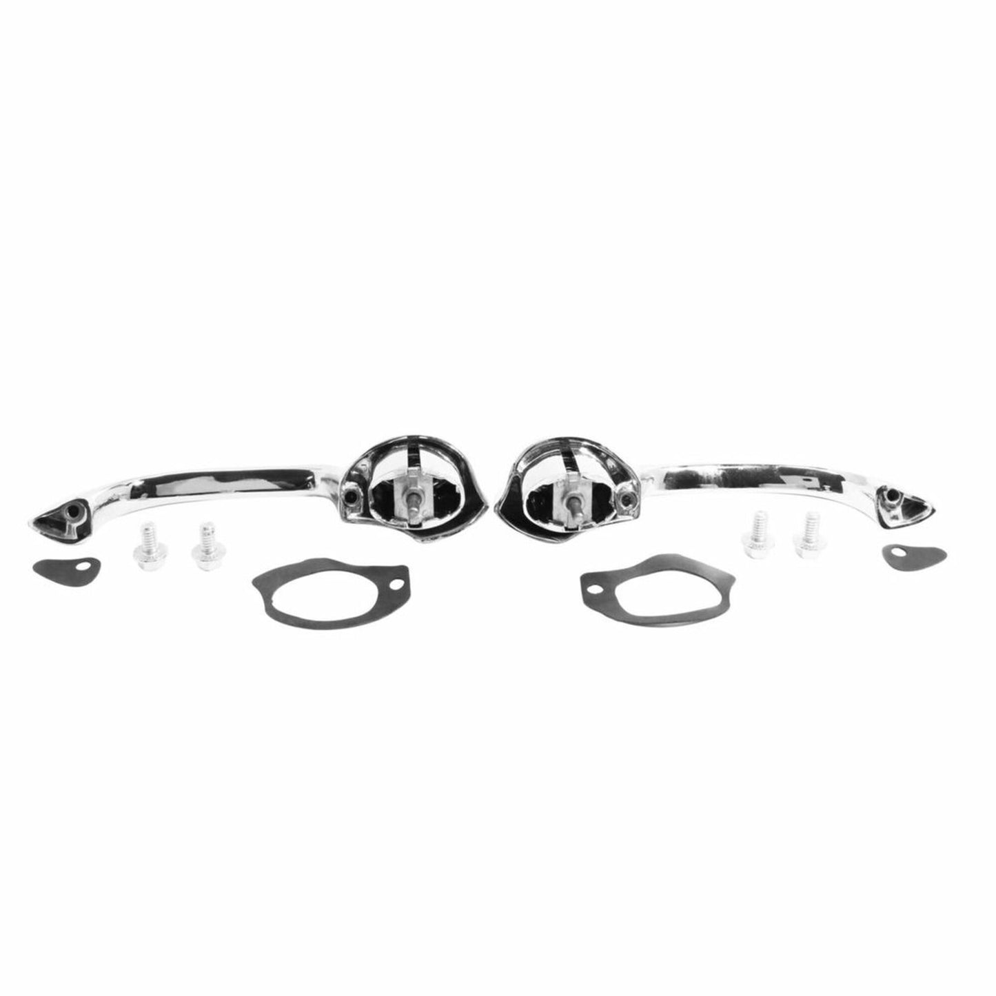 58 CHEV EXTERIOR DOOR HANDLES NEW 1958 FRONT OR REAR IMPALA BELAIR PONTIAC2