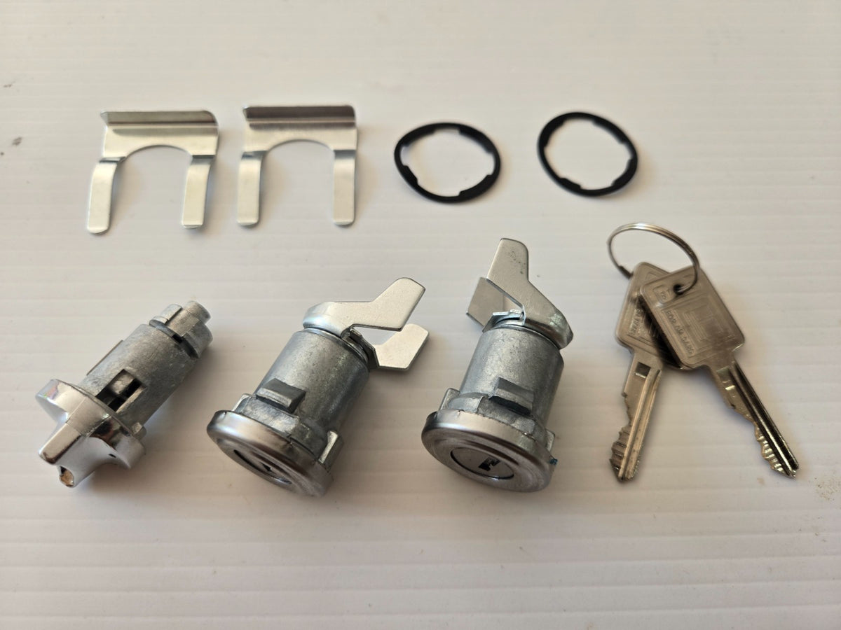 Holden Ignition and Door Locks with Ribbed Caps New FE FC FB EK EJ EH HD HR keys0