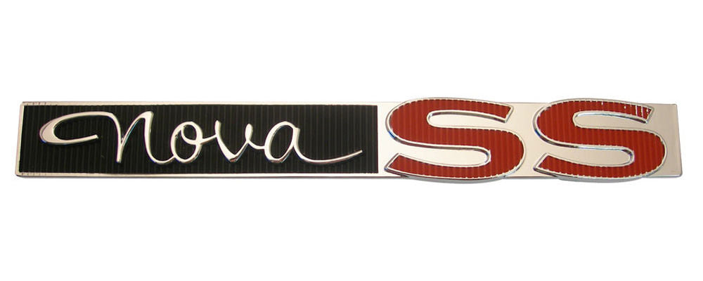 63 64 CHEV NOVA SS BOOT BADGE NEW 1963 1964 CHEVROLET TRUNK CHEVY0