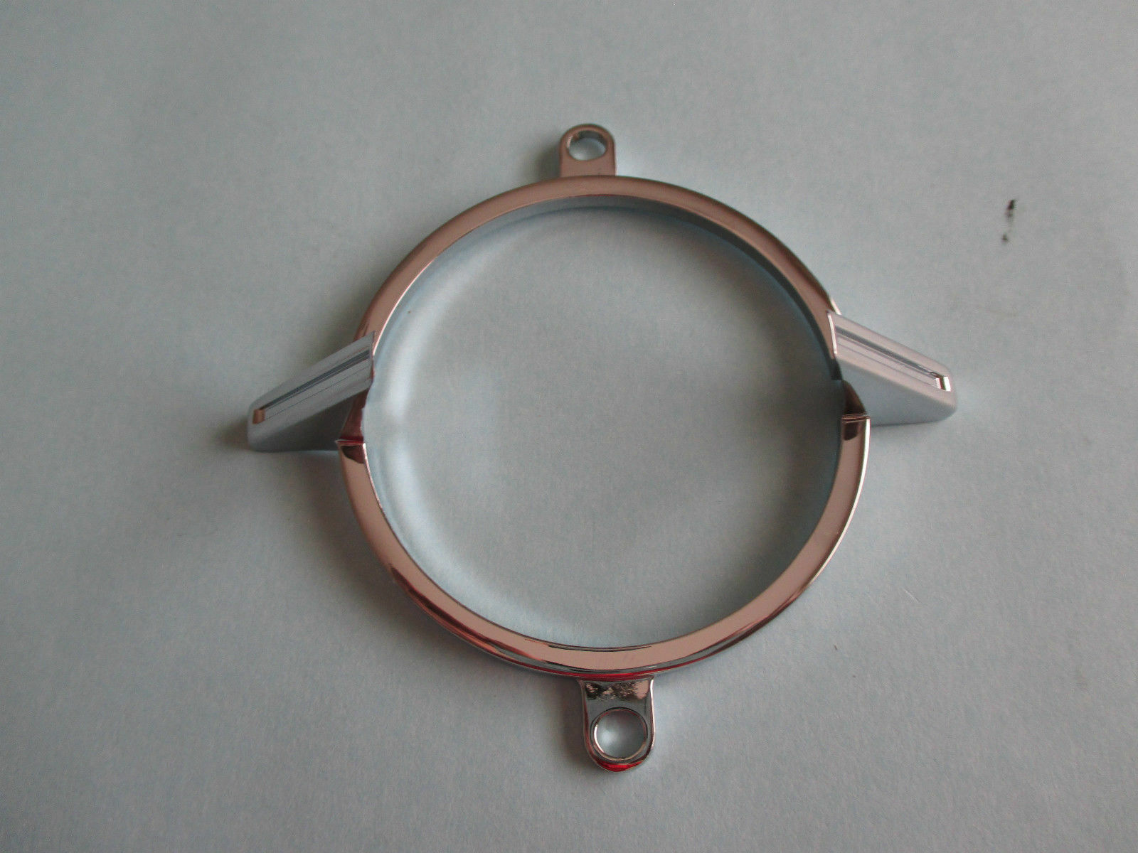 thumbnail image 2 of 1962 Chevy Impala Tail Light Lens Chrome Trim Ring Bezel – I-5 Classic Chevy 16540 2 of 5