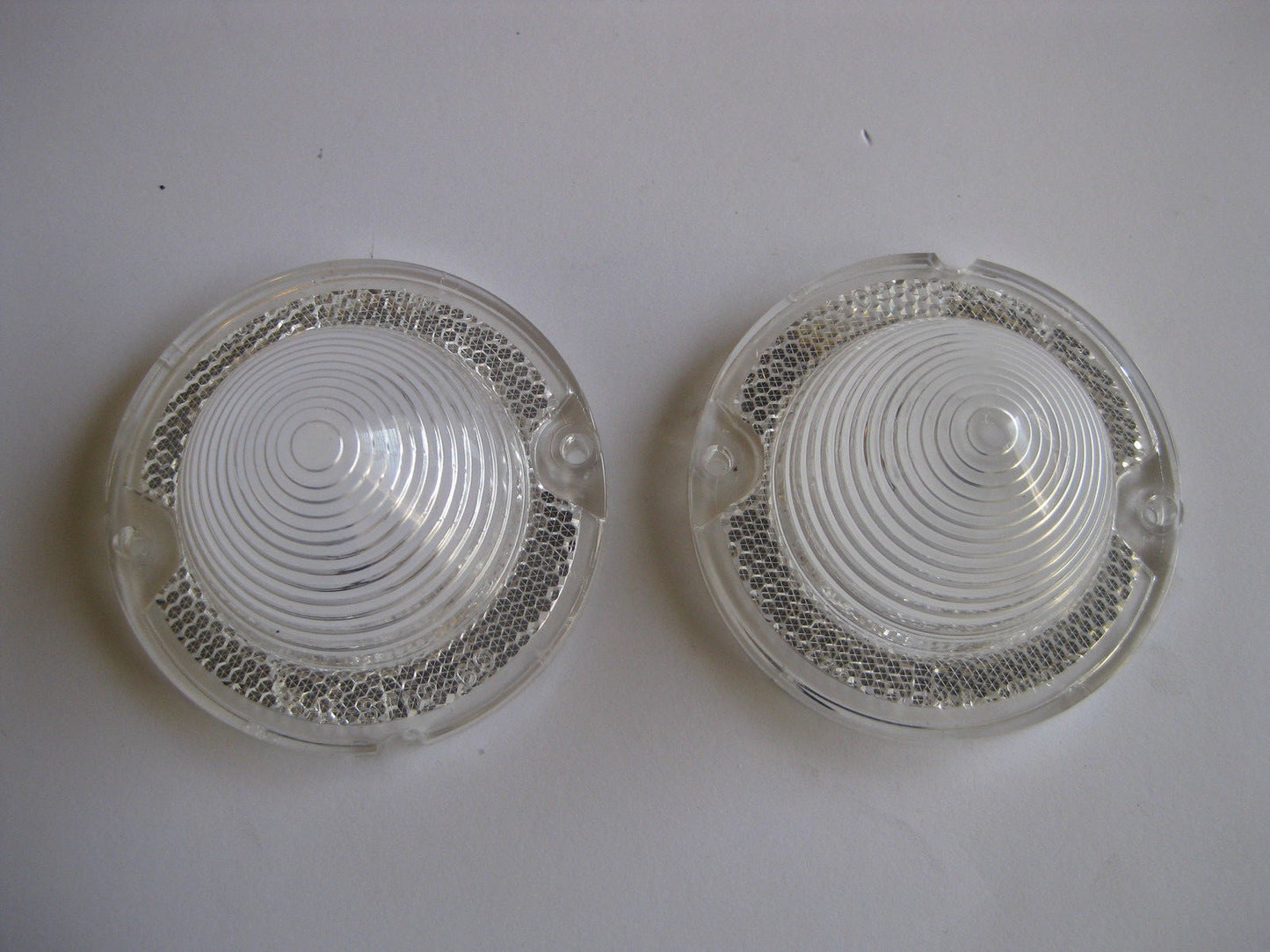 1958 58 CHEV REVERSE LIGHT LENSES NEW CHEVY CHEVROLET BACK UP0
