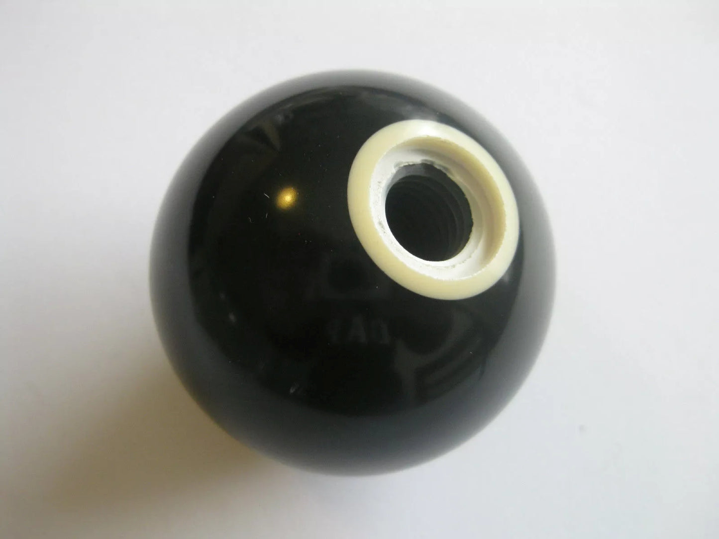 Genuine Black 8 Ball Gear Shift Knob Regulation 2 1/4"