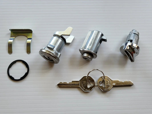 Holden Locks FE FC FB EK EJ EH HD HR Ignition One Door Glove Box Ribbed Caps